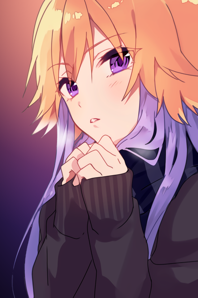 Рыжеволосая девушка Asuka Ninomiya аниме 