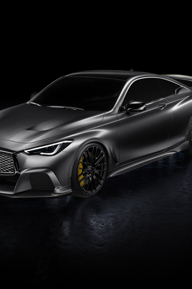 Стильный автомобиль  Infiniti Q60 Project Black S 2017 