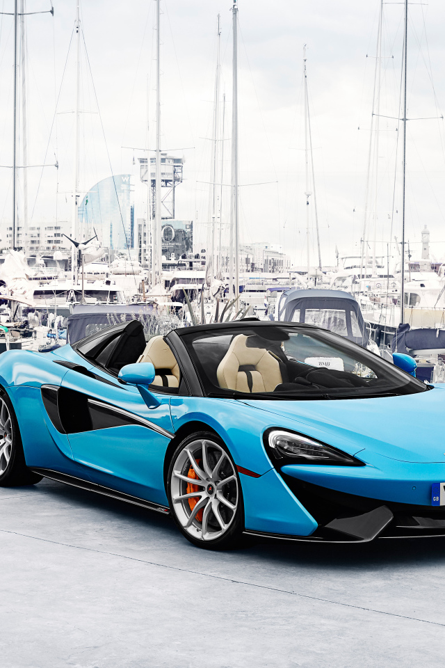 Спортивный автомобиль McLaren 570S Spider, 2018