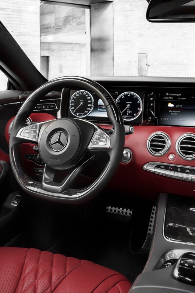 Кожаный салон Mercedes Benz S65 AMG Cabriolet 2017 