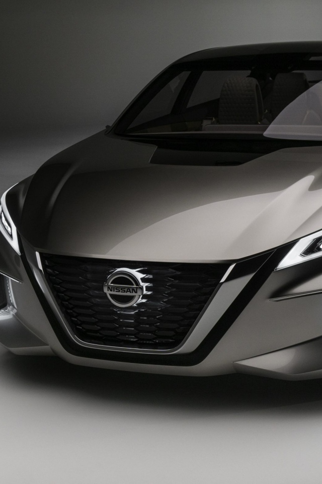 Стильный автомобиль Nissan Vmotion 2.0 вид спереди