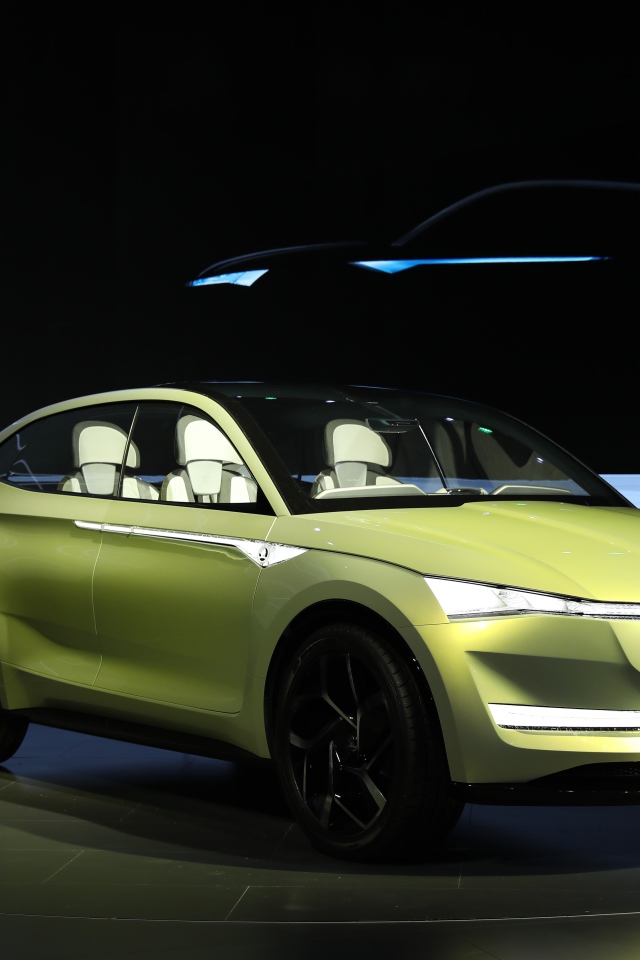 Презентация автомобиля Skoda Vision E, 2017
