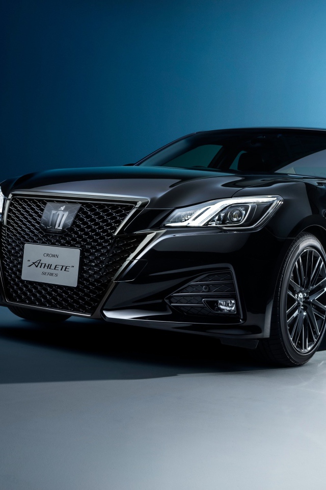 Стильный новый автомобиль Toyota Crown Athlete, 2017