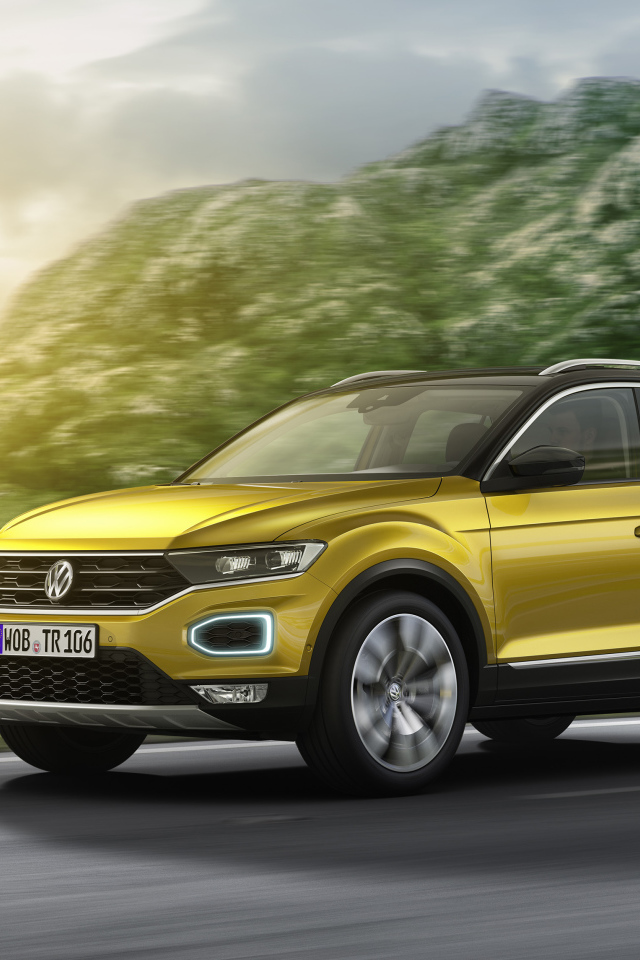 Компактный внедорожник Volkswagen T-Roc, 2018