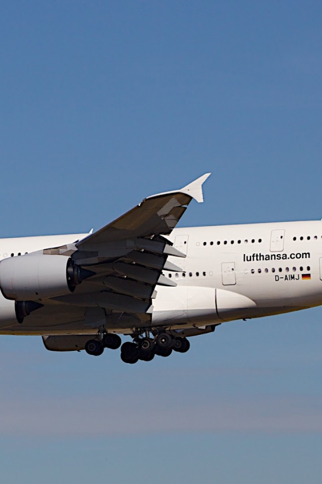 Airbus A380-800 авиакомпании Lufthansa
