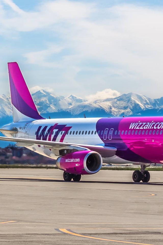 Airbus в румынском международном аэропорту Sibiu