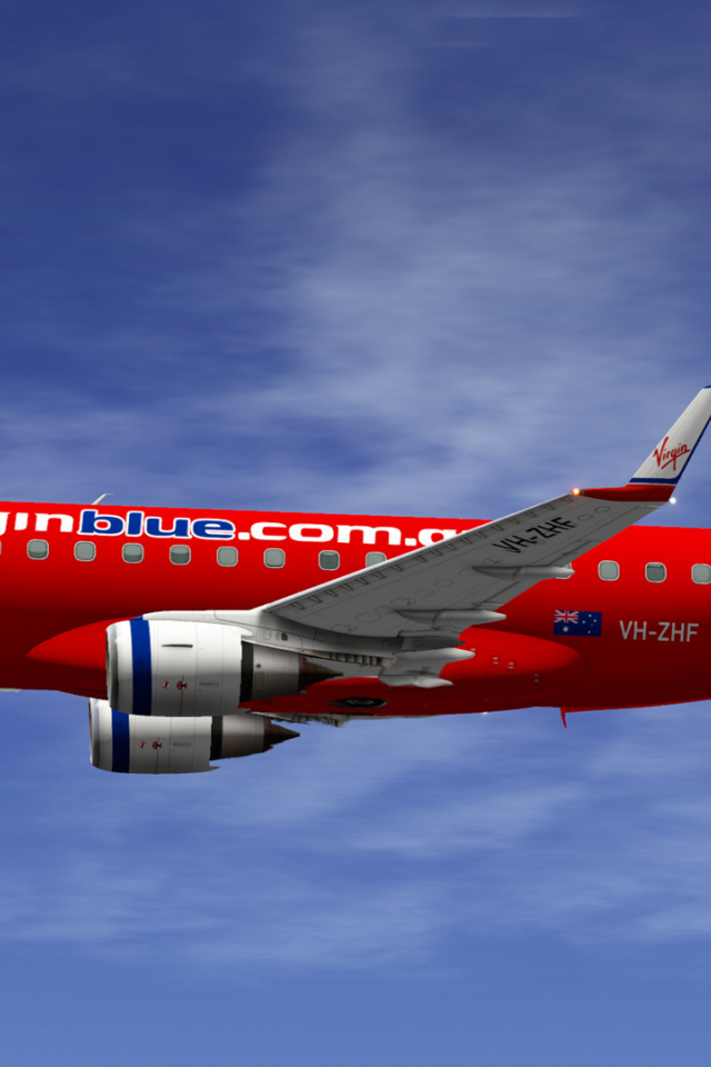 Embraer австралийской авиакомпании Virgin Blue