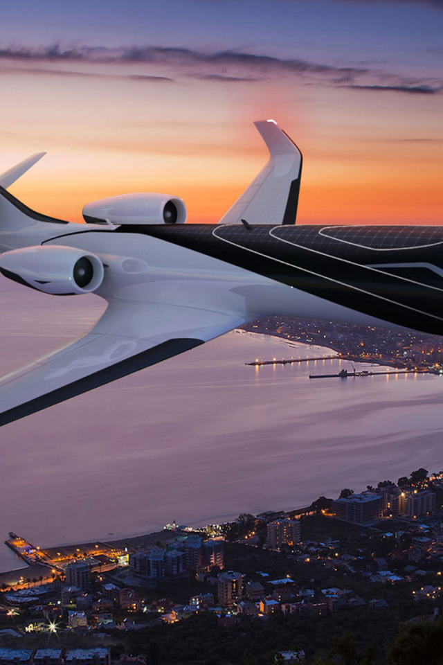 Французский прозрачный самолет IXION Windowless Jet 