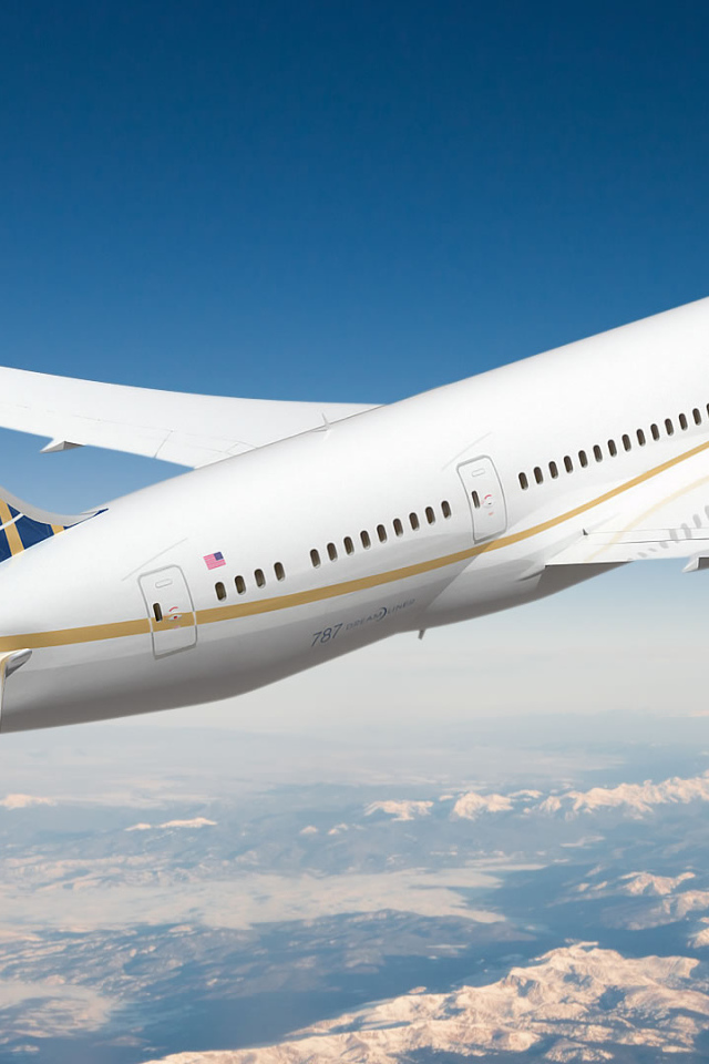 Пассажирский самолет авиакомпании United Airlines 