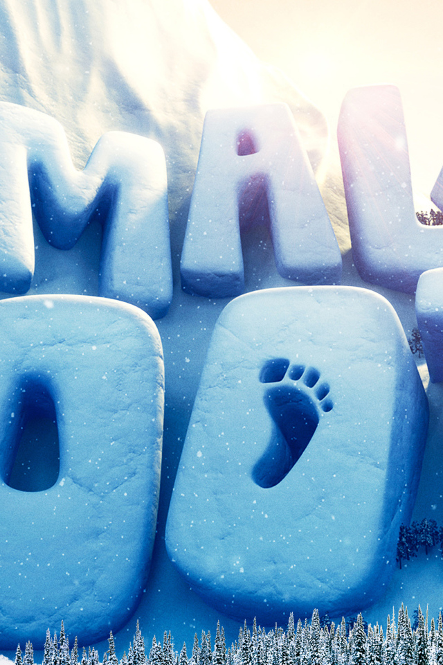 Логотип нового мультфильма Смолфут, 2018