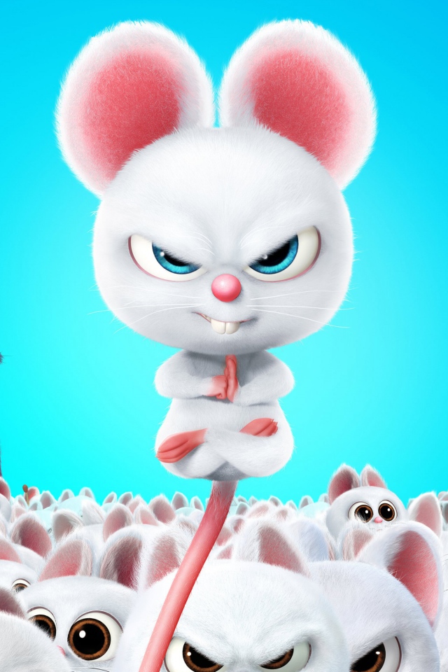 Белый крысенок Бадди мультфильм Реальная белка 2, 2017