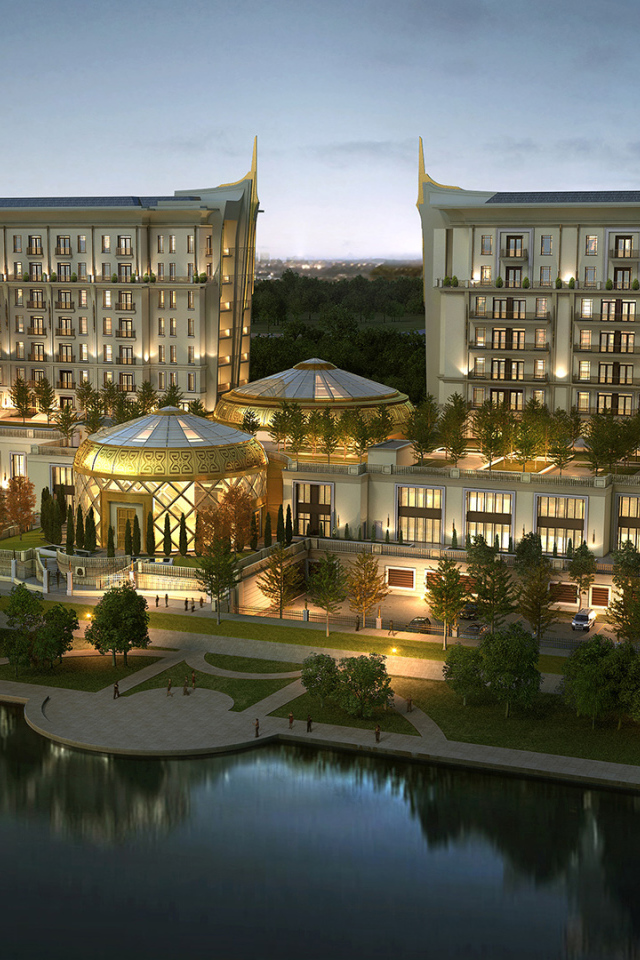 Красивый отель St. Regis город Астана 