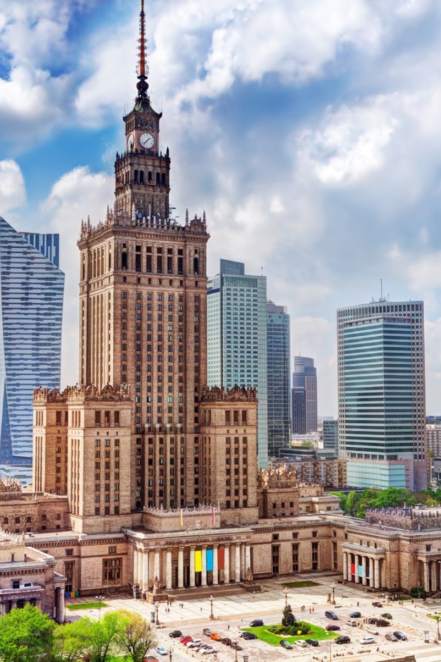 Красивый небоскреб, Дворец культуры и науки, Варшава 