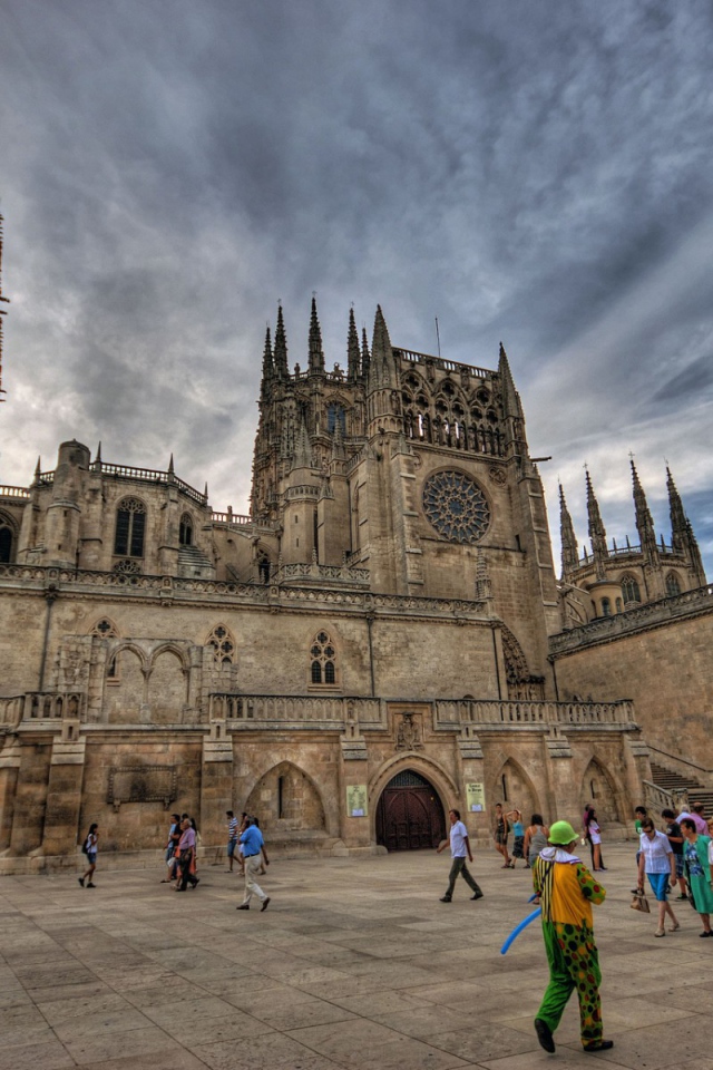 Кафедральный собор город Бургос 
