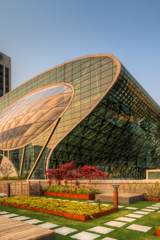 Корпус городской мэрии Seoul New City Hall, Южная Корея 