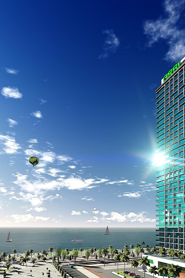 Самый высокий апарт-отель ORBI Beach Tower город Батуми 