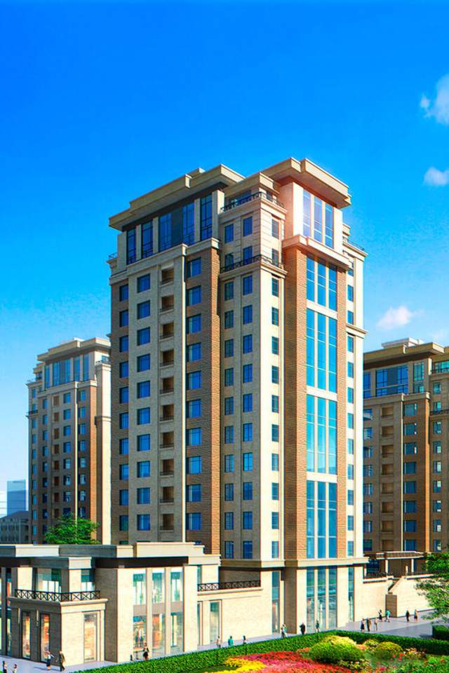 Современный жилой комплекс Коркем город Астана 