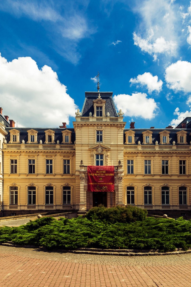 Дворец Потоцких город Львов 