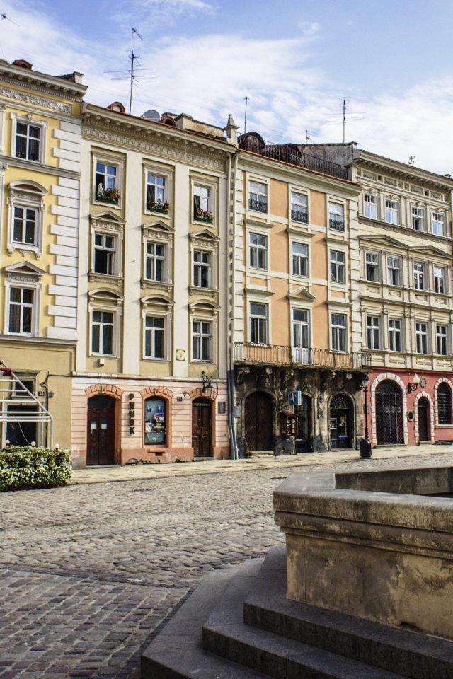 Центральная площадь Рынок город Львов 