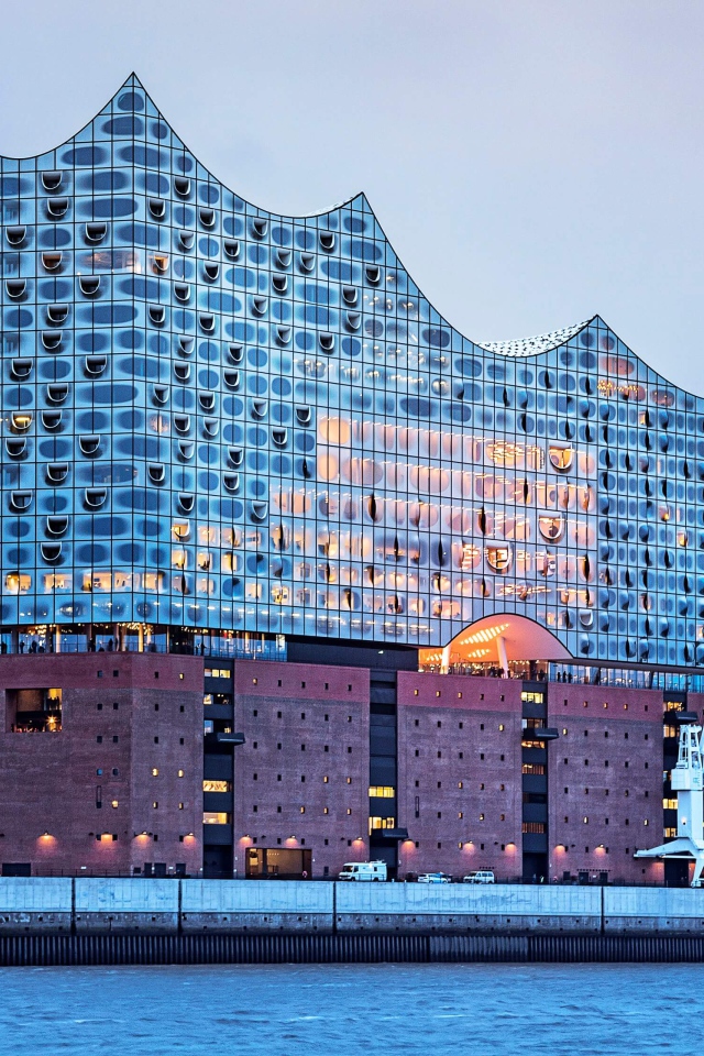 Уникальная Эльбская филармония, Гамбург, Германия 