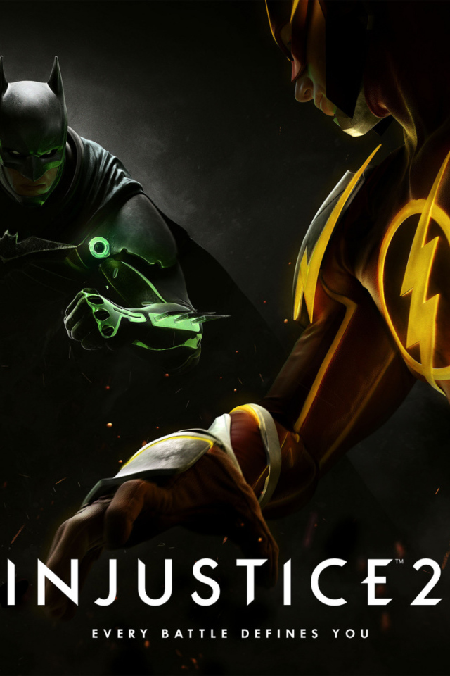 Бэтмен и Флэш герои игры Injustice 2 