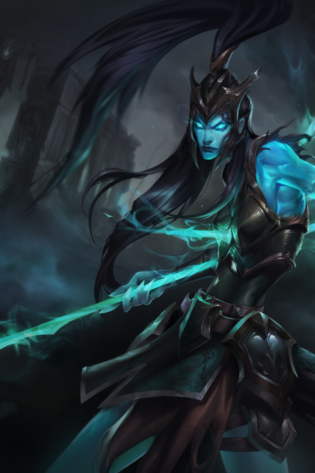 Калиста чемпион игры Лига легенд 