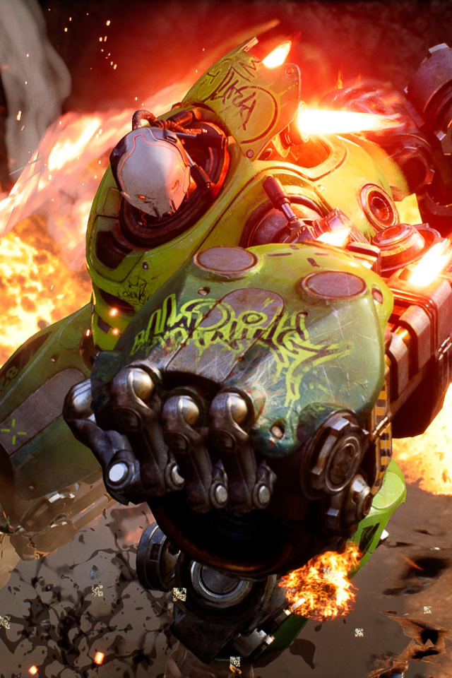 Кранч персонаж игры Paragon 2017  