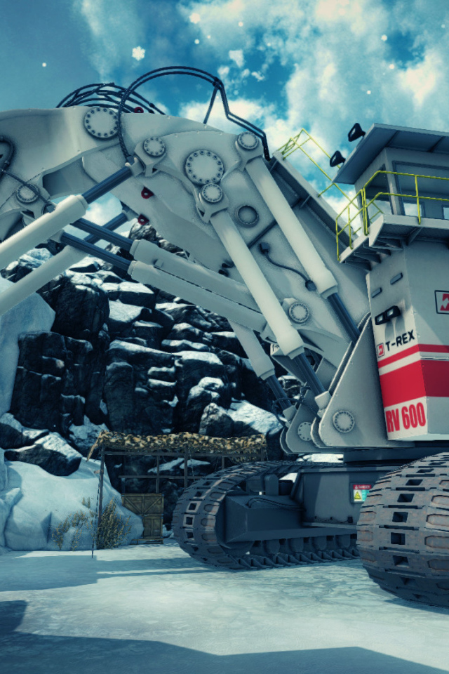 Гигантский экскаватор игра Giant Machines 2017 