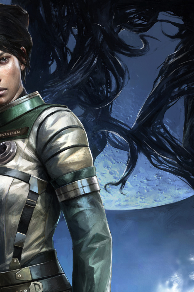 Девушка персонаж игры Prey 2017 