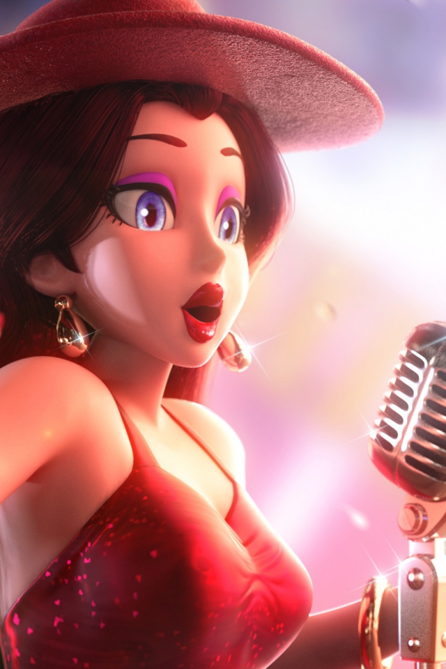 Девушка персонаж компьютерной игры Super Mario Odyssey, 2017