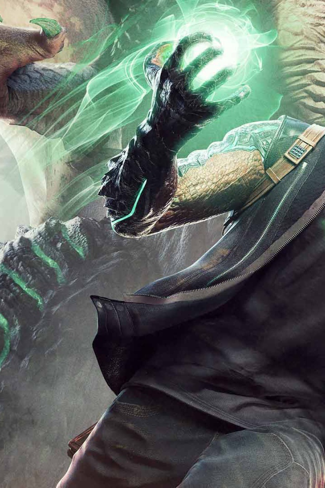 Парень Дрю персонаж игры Scalebound 2017 