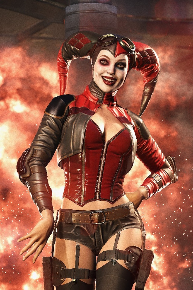 Харли Квинн новый персонаж игры Injustice 2 