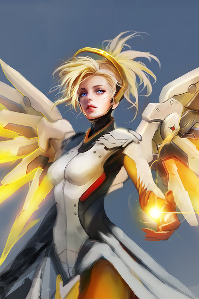 Мерси персонаж игры Overwatch 