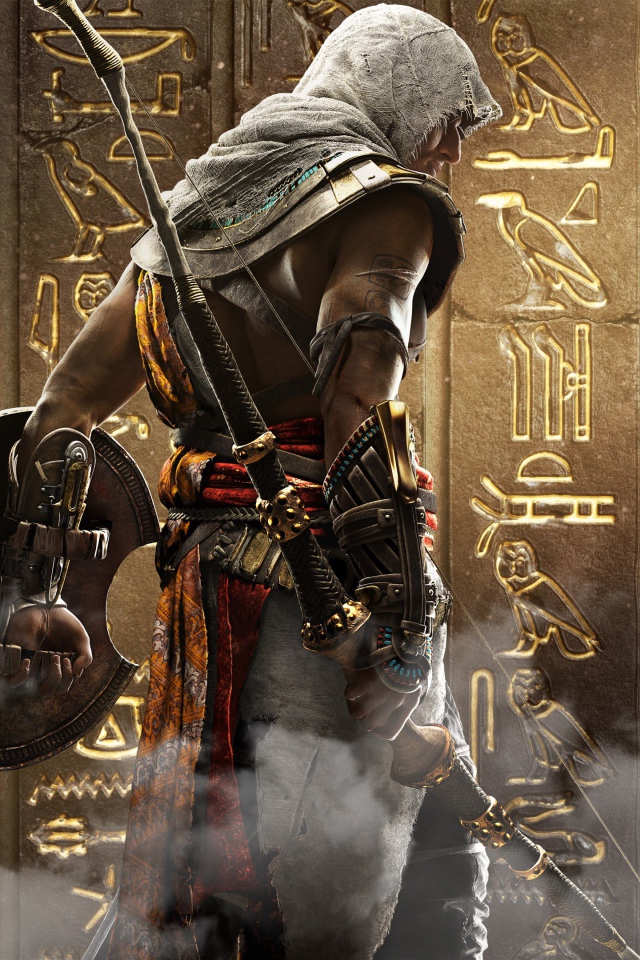 Постер новой компьютерной игры Кредо Ассасина, 2017