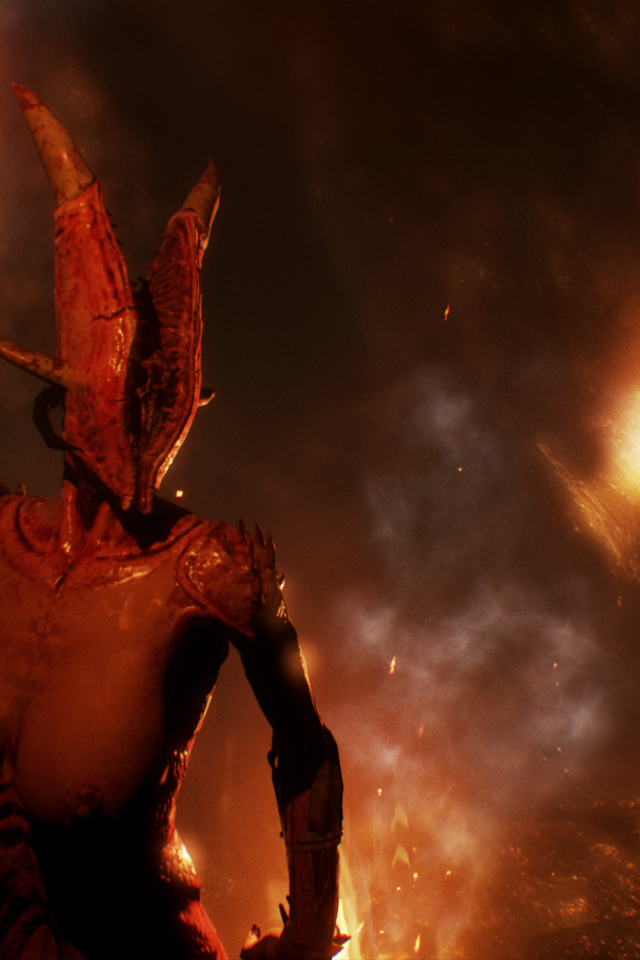 Красная богиня персонаж игры Agony 