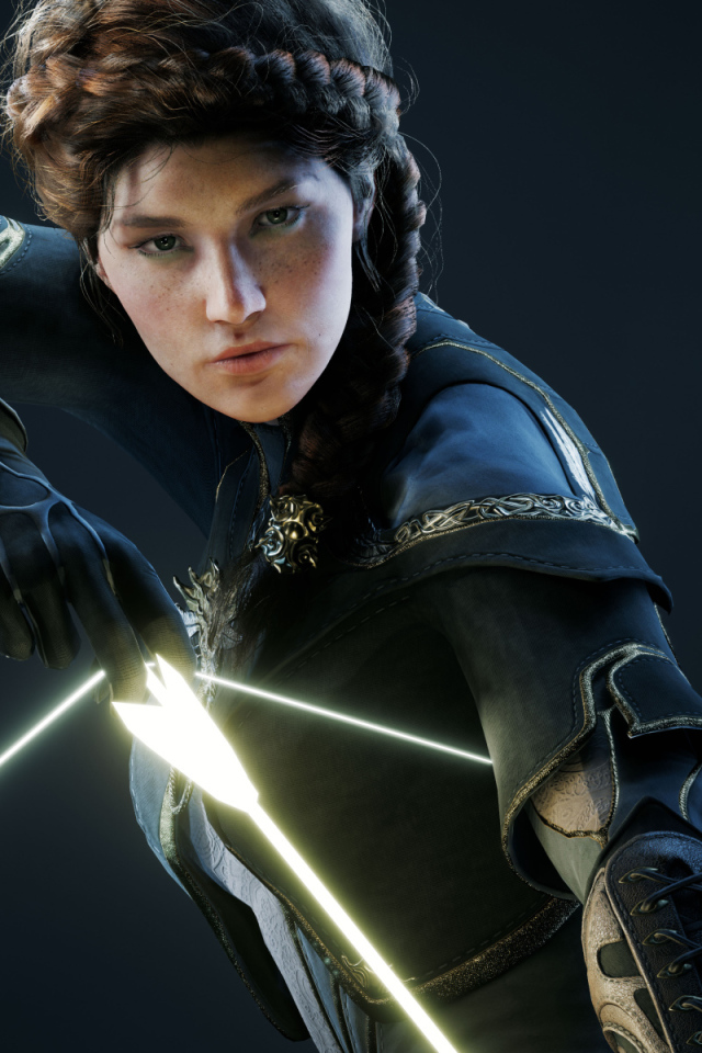 Спэрроу с луком персонаж игры Paragon 2017 