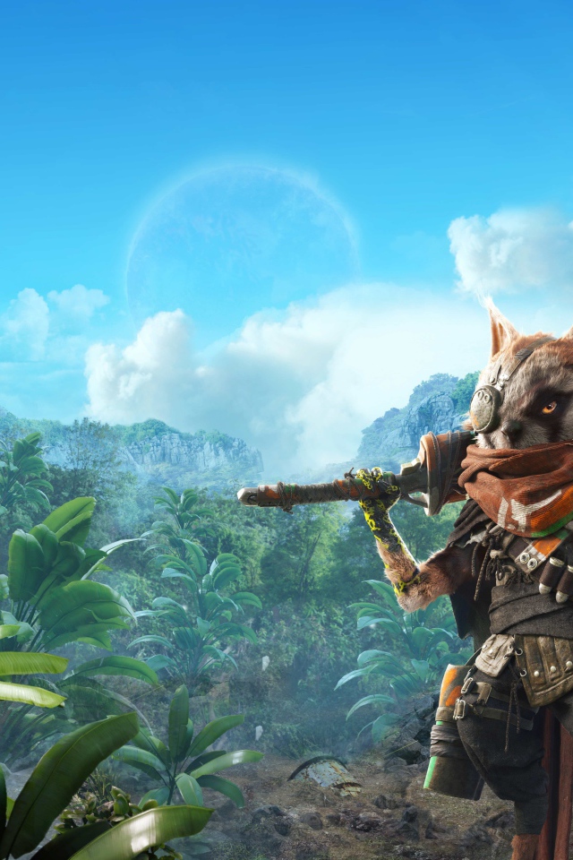 Персонаж новой компьютерной игры Biomutant, 2018