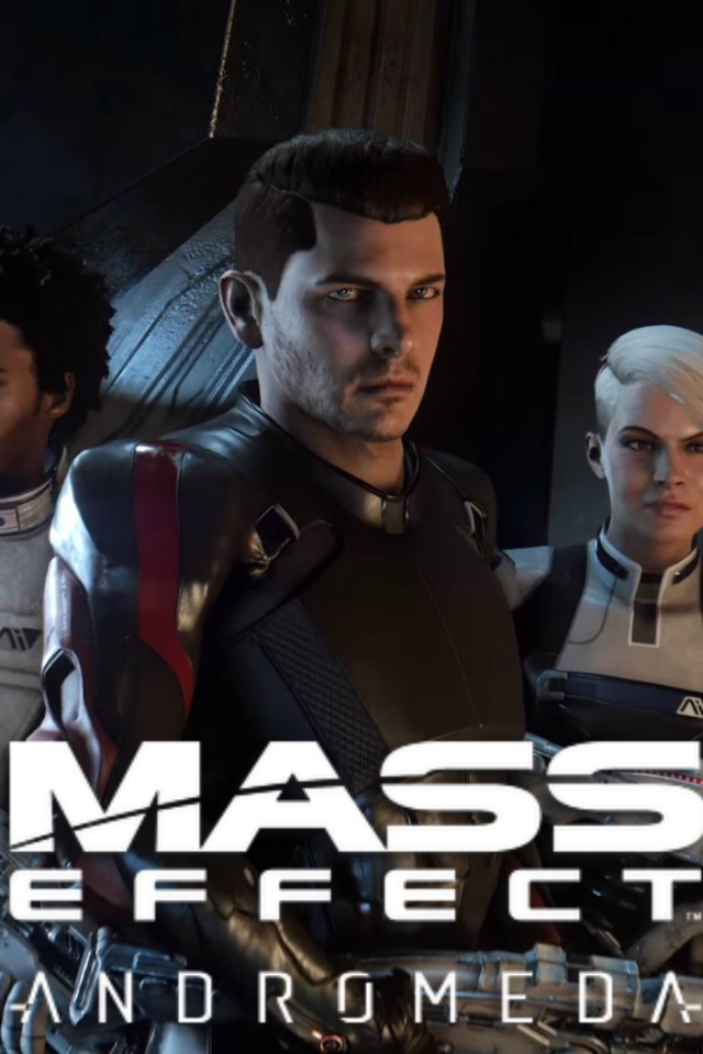 Главные герои компьютерной  игры Эффект массы. Андромеда 