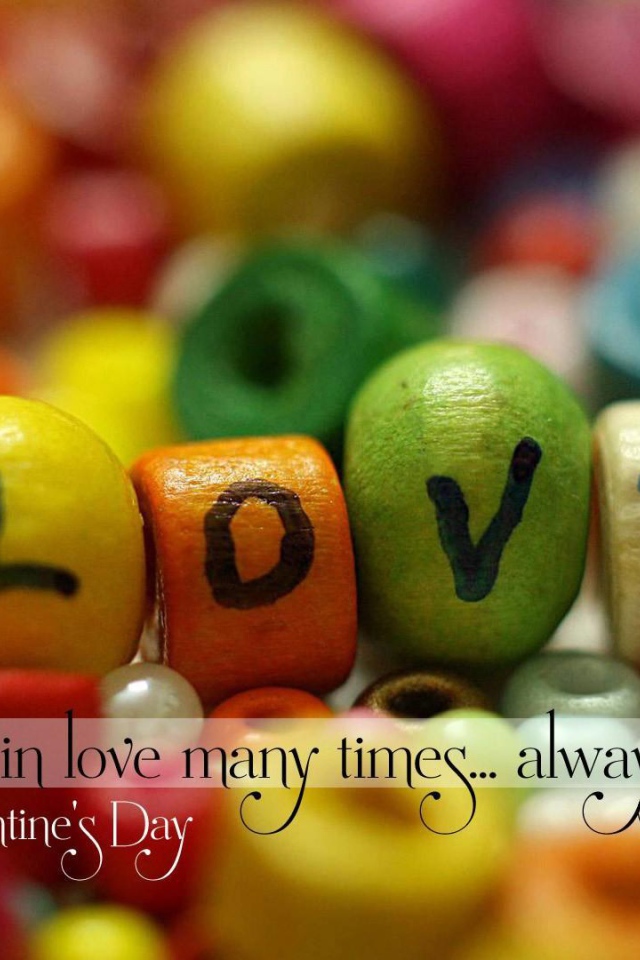 Признание в любви  на День Святого Валентина 