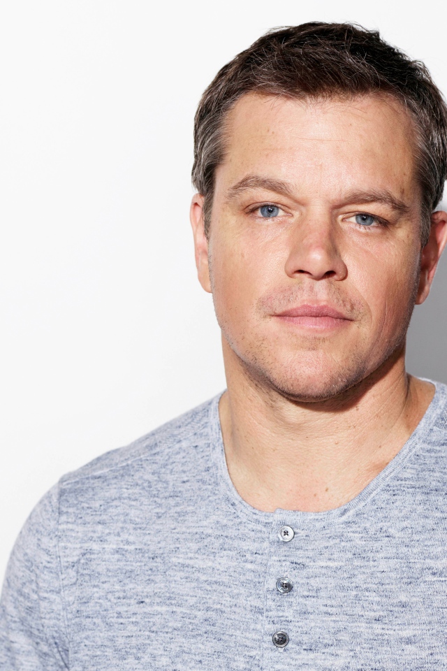 Голубоглазый актер Мэтт Деймон 