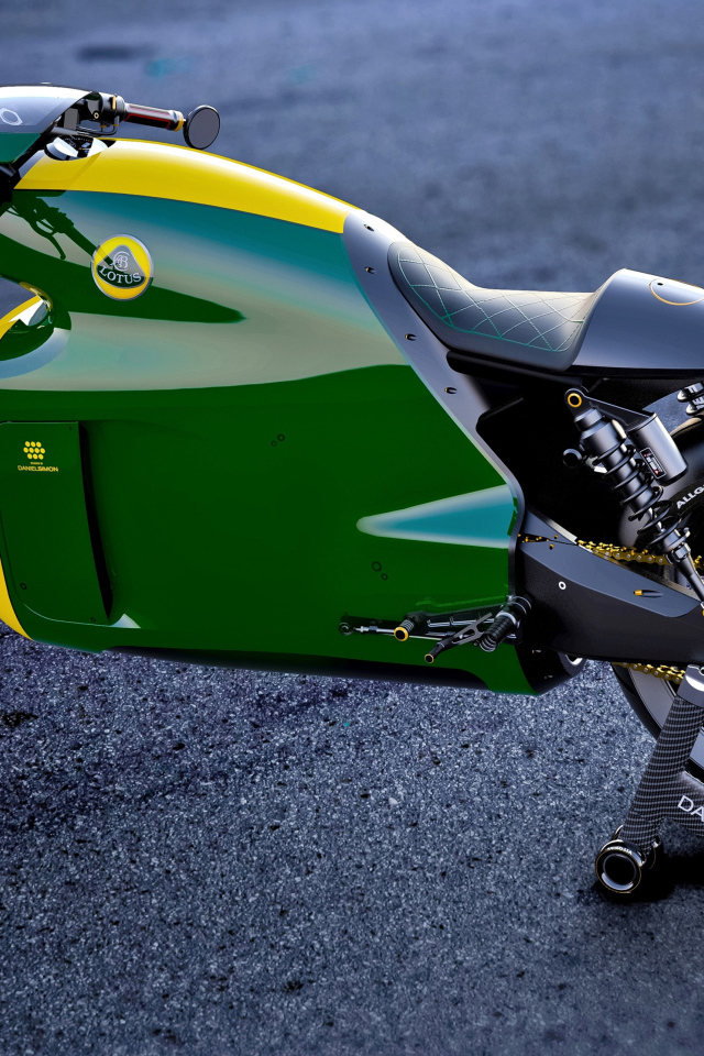 Эксклюзивный мотоцикл Lotus C-01