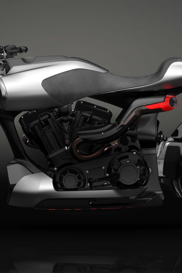 Мотоцикл Method 143 вид сбоку