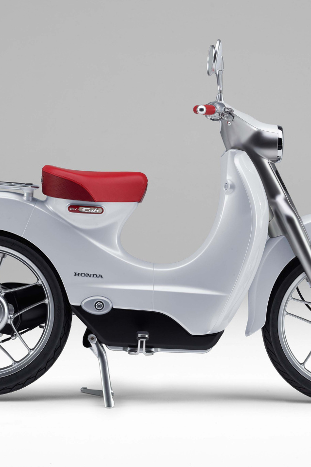 Электрический мотоцикл Honda EV-Cub, 2018 года
