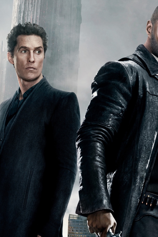 Актеры Идрис Эльба и Мэттью МакКонахи главные герои фильма Темная башня, 2017