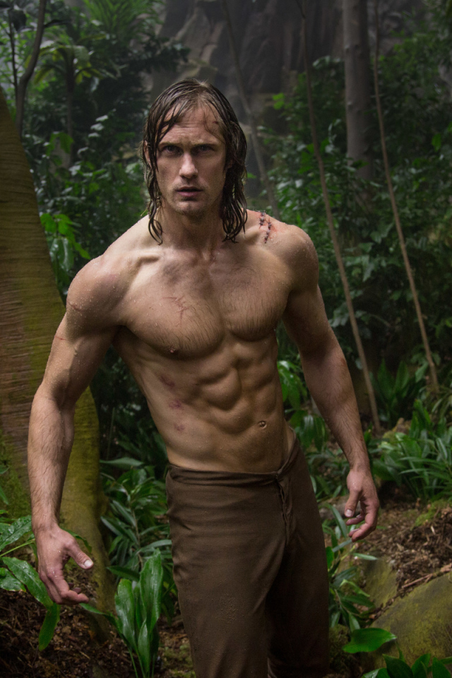 Александр Скарсгард в фильме Тарзан. Легенда 