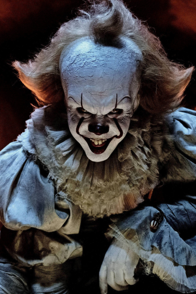 Angry smile of the clown, film It 2017