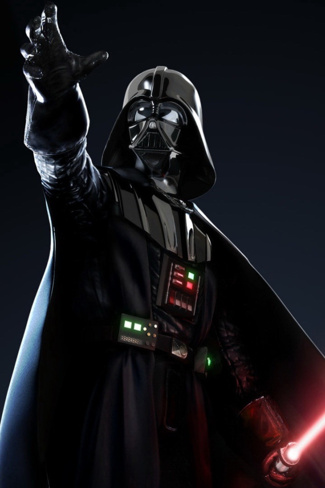 Дарт Вейдер со световым мечом 