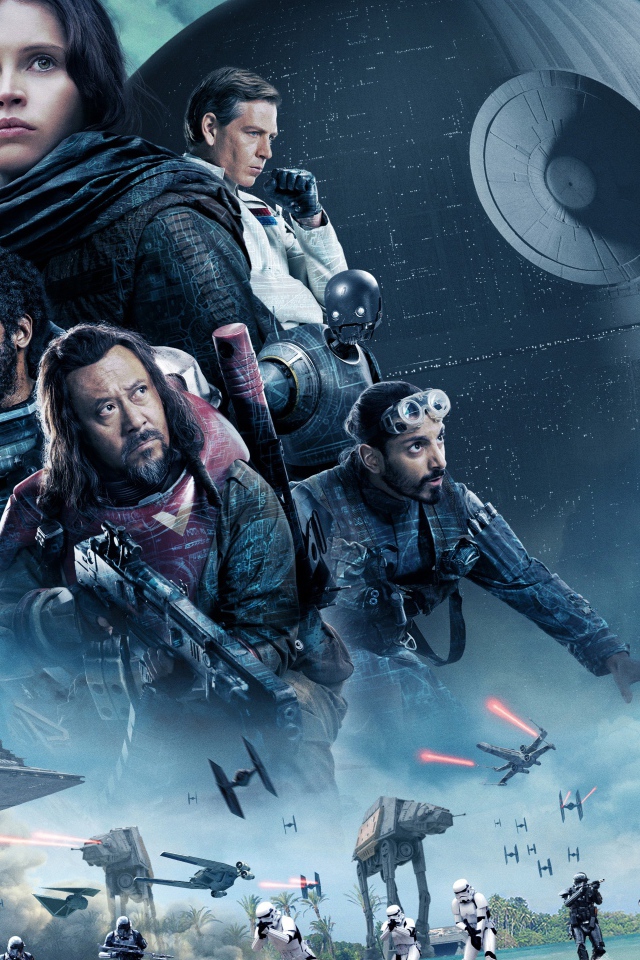 Герои приключенческого фильма Изгой-один. Звёздные войны Истории 