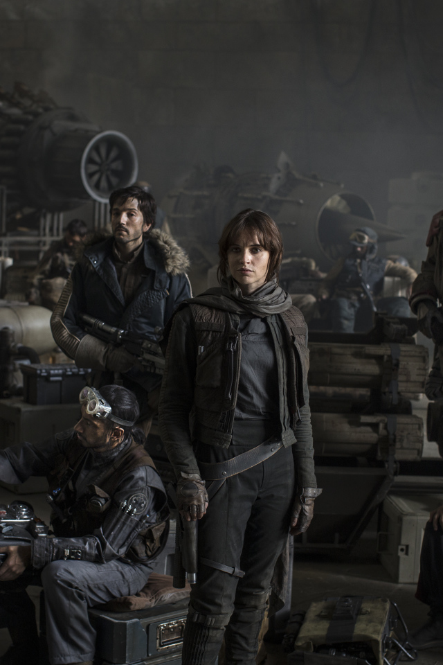 Герои фантастического фильма Изгой-один. Звёздные войны Истории 