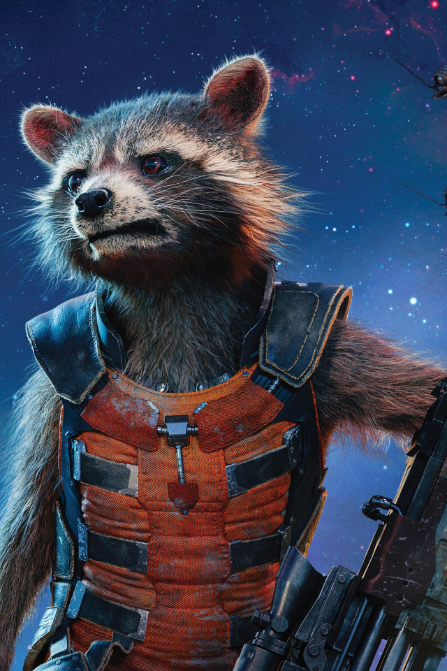Реактивный Енот персонаж фильма Стражи галактики 2 